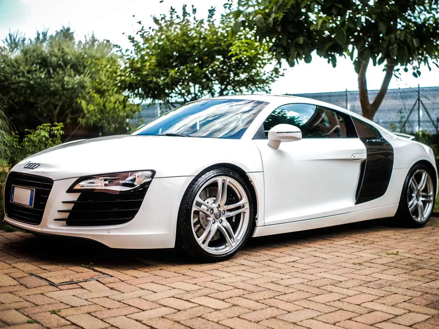Audi R8 R8 Coupe 4.2 V8 quattro r-tronic Bianco - 1