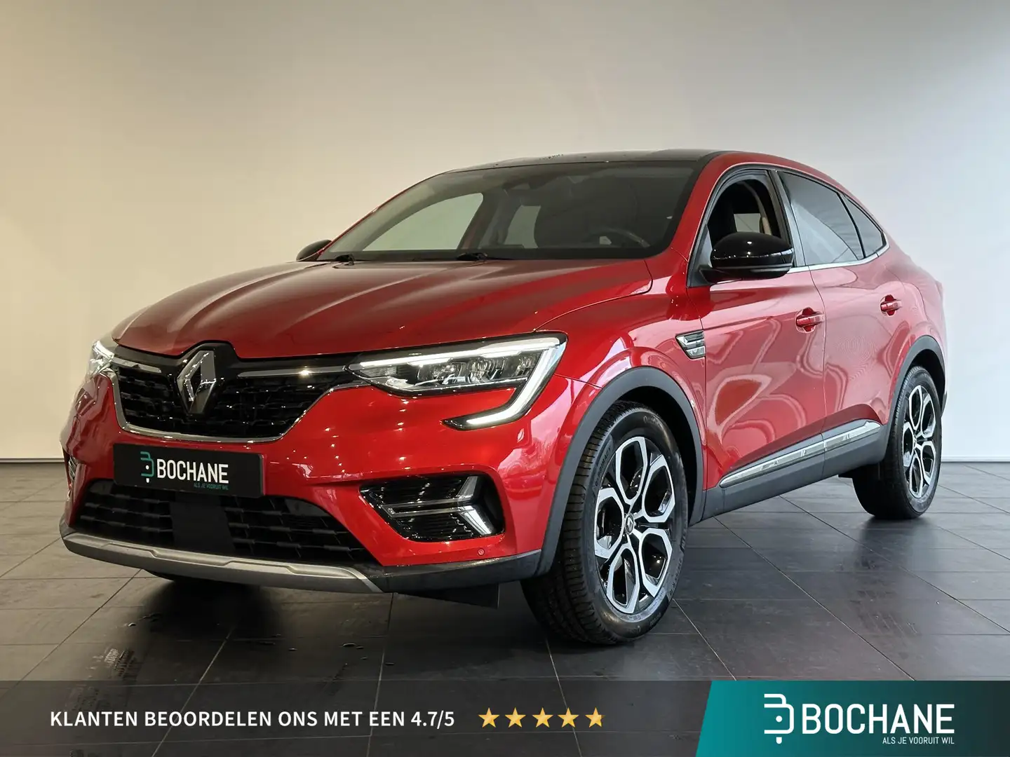 Renault Arkana 1.6 E-Tech Hybrid 145 Intens NAVIGATIE | TREKHAAK Rood - 1