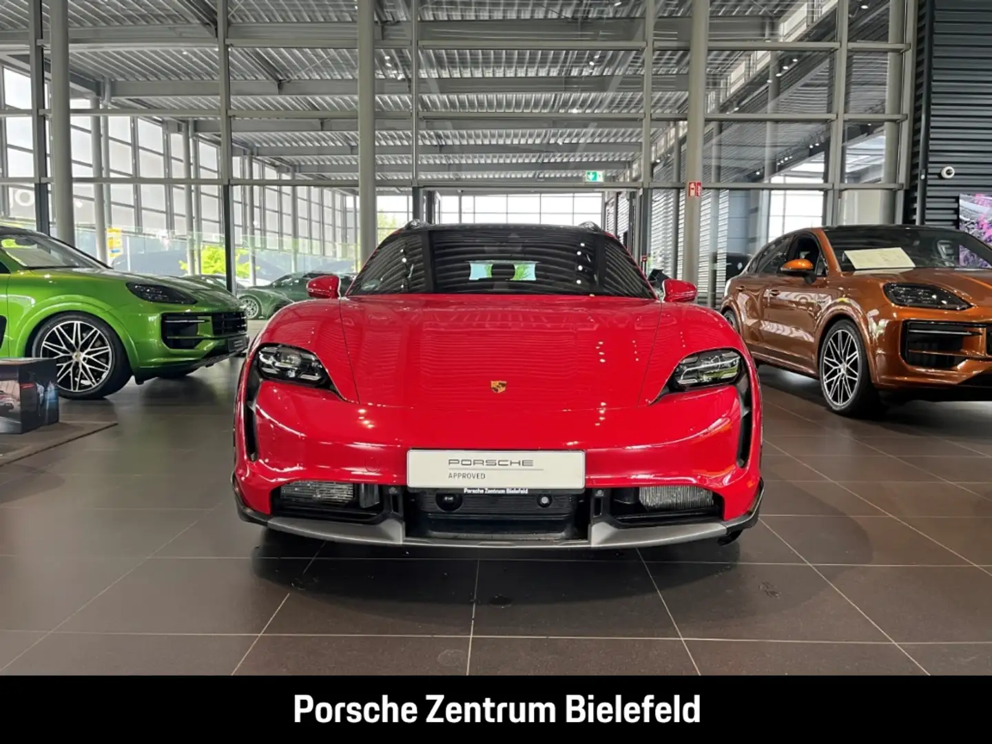 Porsche Taycan Turbo S Cross Turismo Karminrot BOSE LED Rot - 2