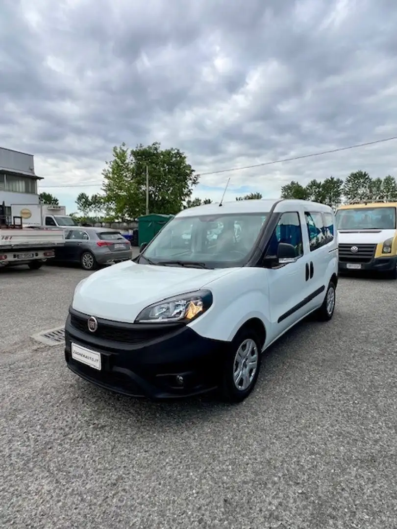 Fiat Doblo 1.3 MJT PC Combi N1+SOLO 72000 KM+IVA Blanc - 2
