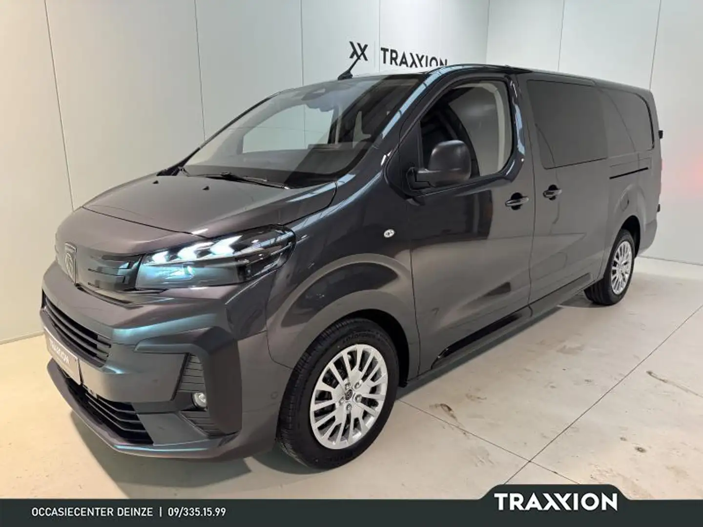 Peugeot Expert 2.2B-HDi EAT8 180 L3 DC Premium LED|GPS|PDC|DAB|CR Gris - 1