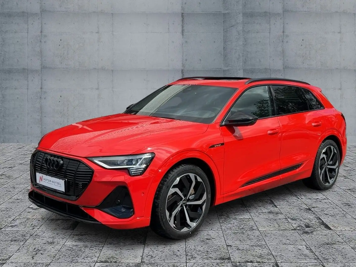 Audi e-tron 55 QU S-LINE MATRIX+NAV+ACC+360°+HuD+PANO Rot - 2
