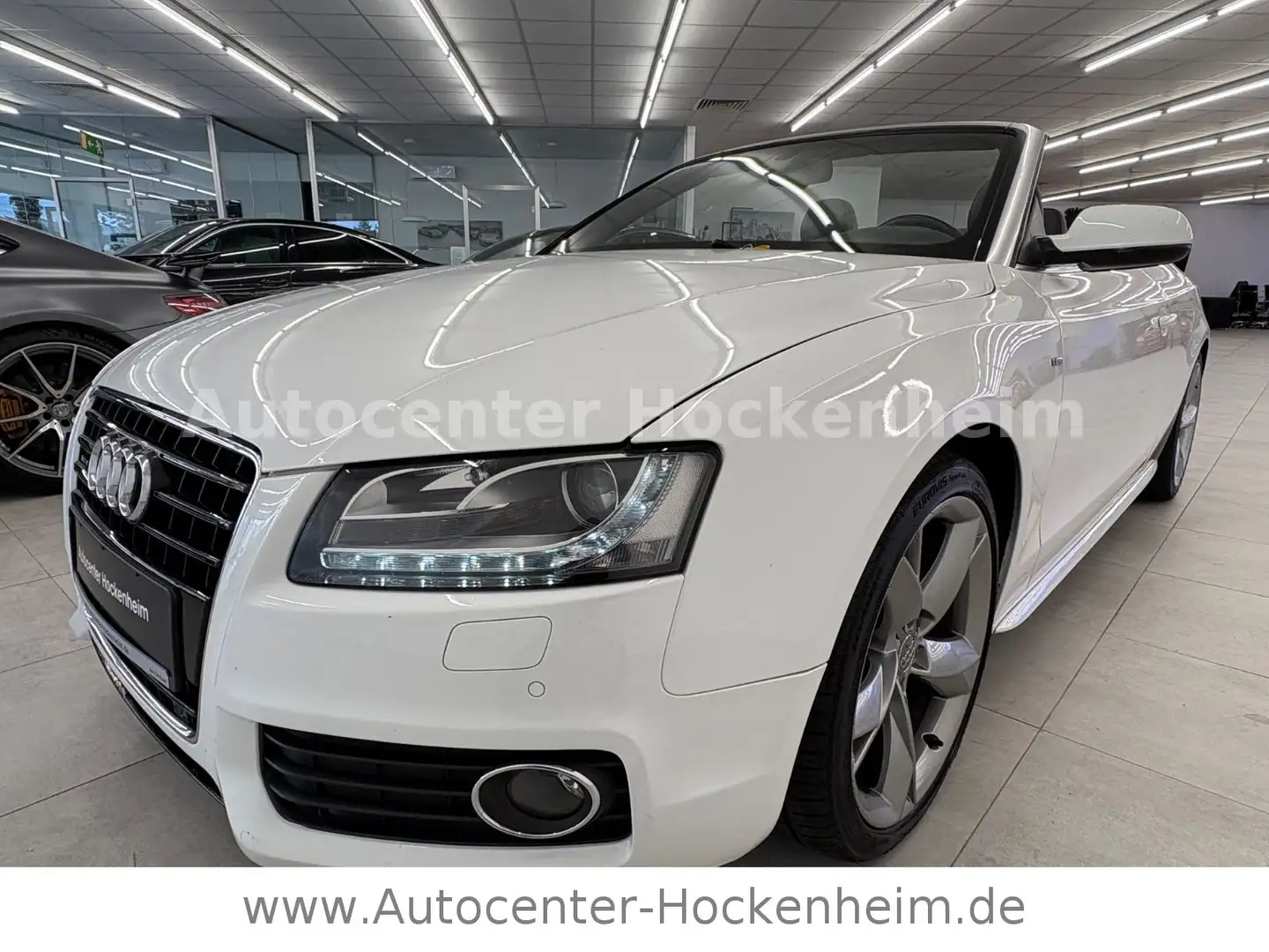 Audi A5 Cabriolet 3.0 TDI quattro S.Line Weiß - 2