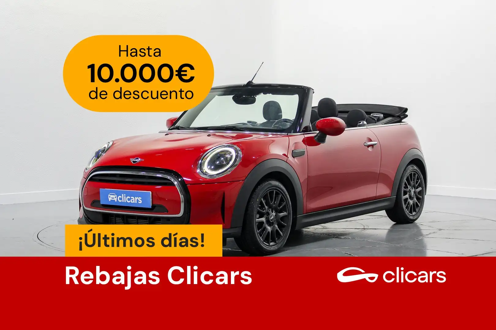 MINI Cooper Cabrio Rojo - 1