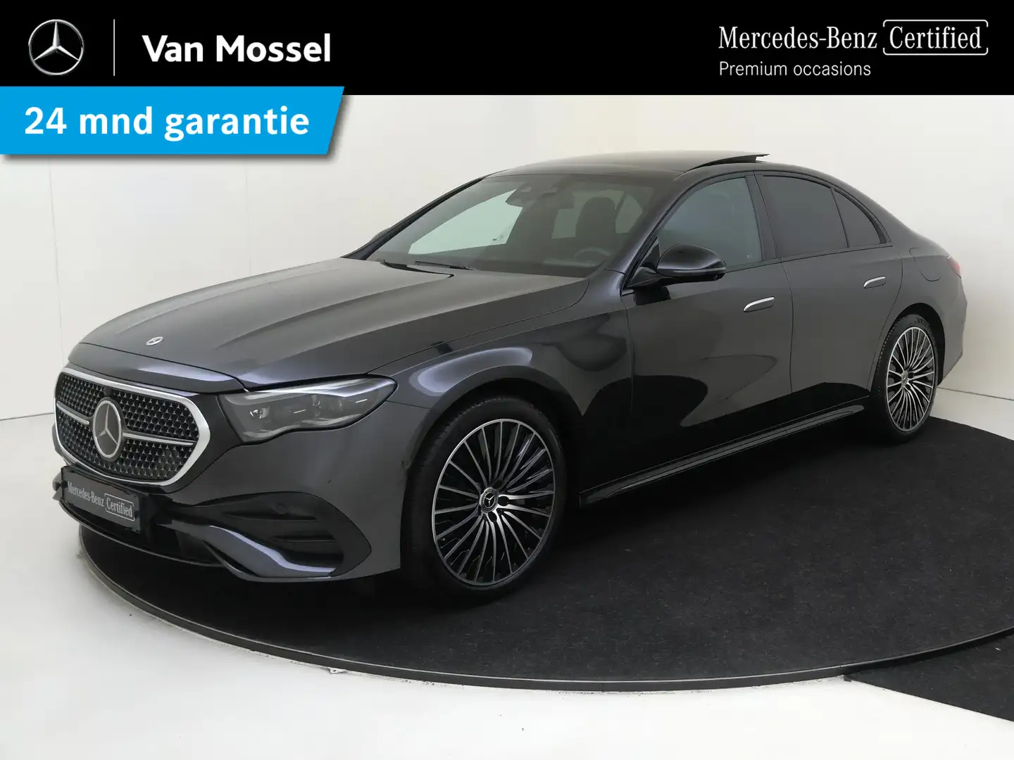 Mercedes-Benz E 300 e Sport Edition / Premium/ Night/ Nappa/ Rijassist Gris - 1