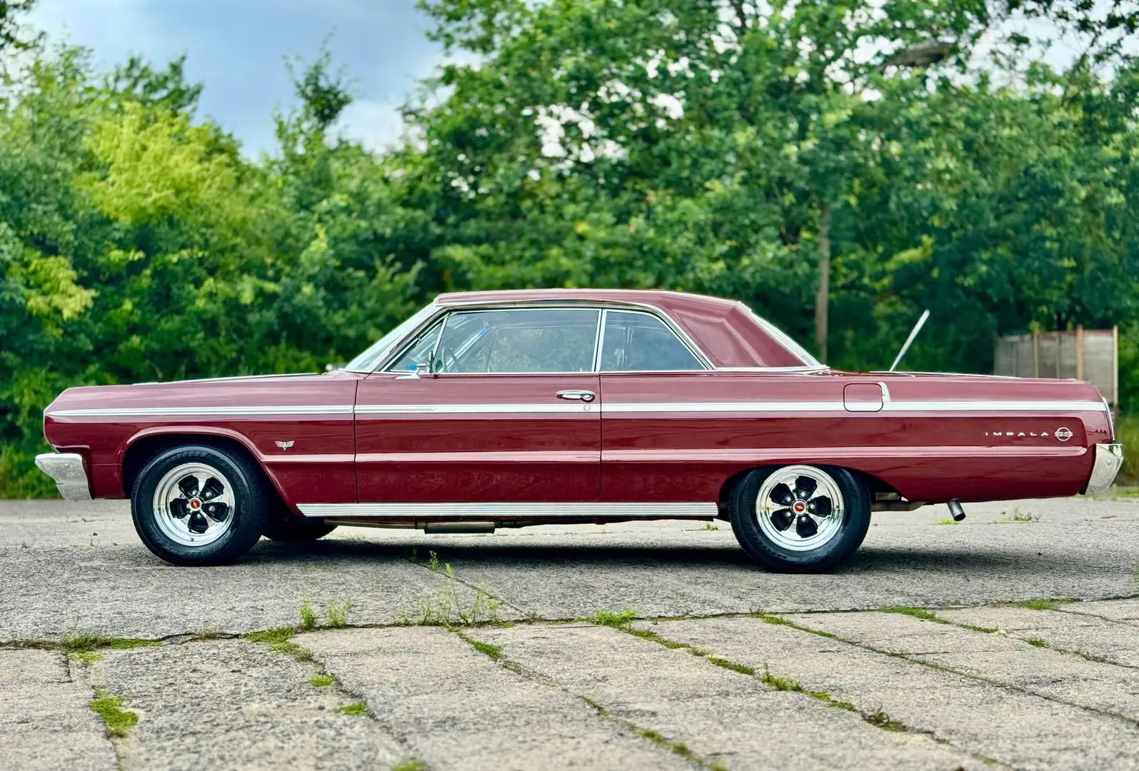 Chevrolet Impala SS 327 V8 Automatic Rouge - 2