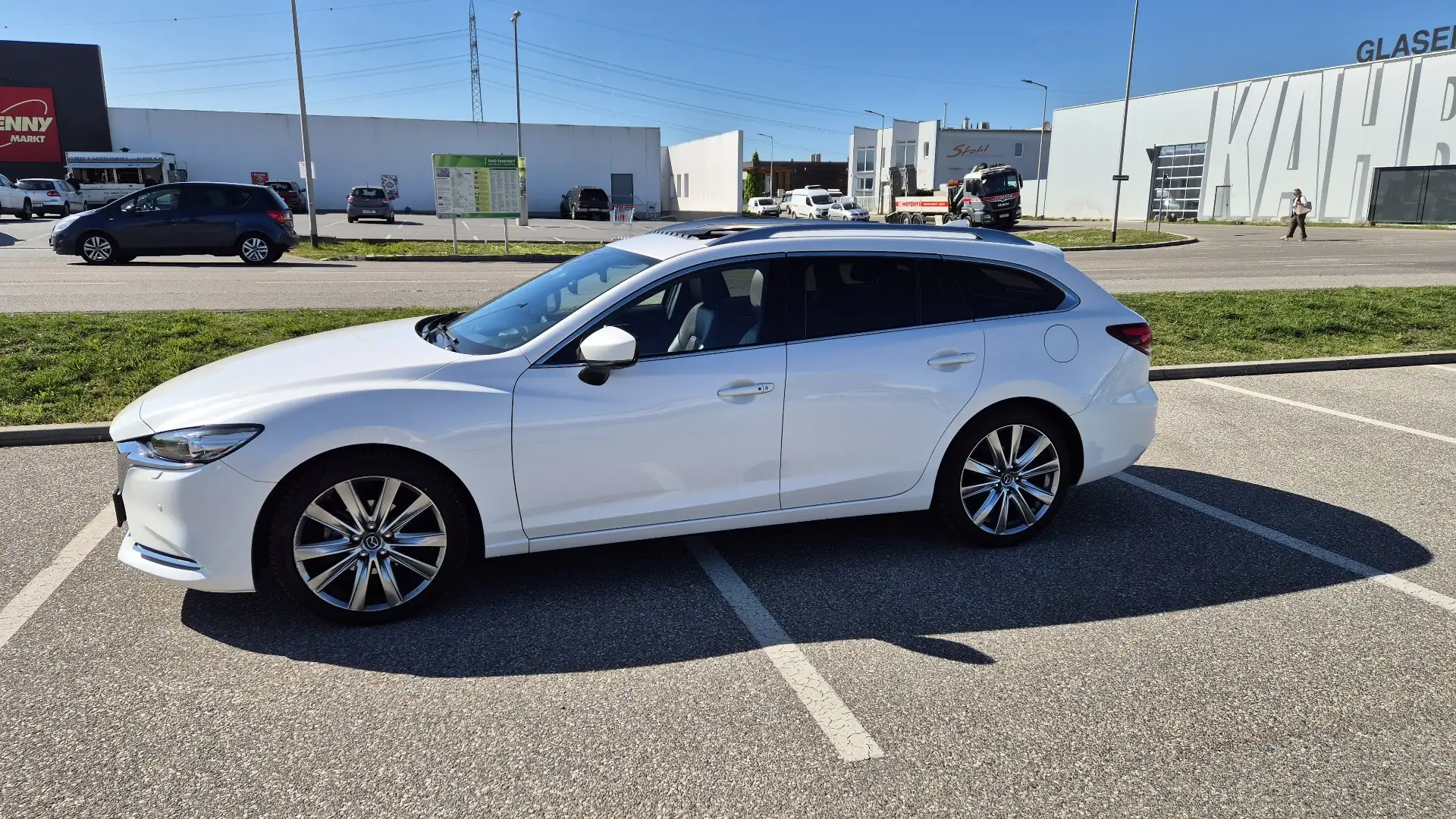 Mazda 6 Kombi SKYACTIV-G 194 Takumi Plus Weiß - 2