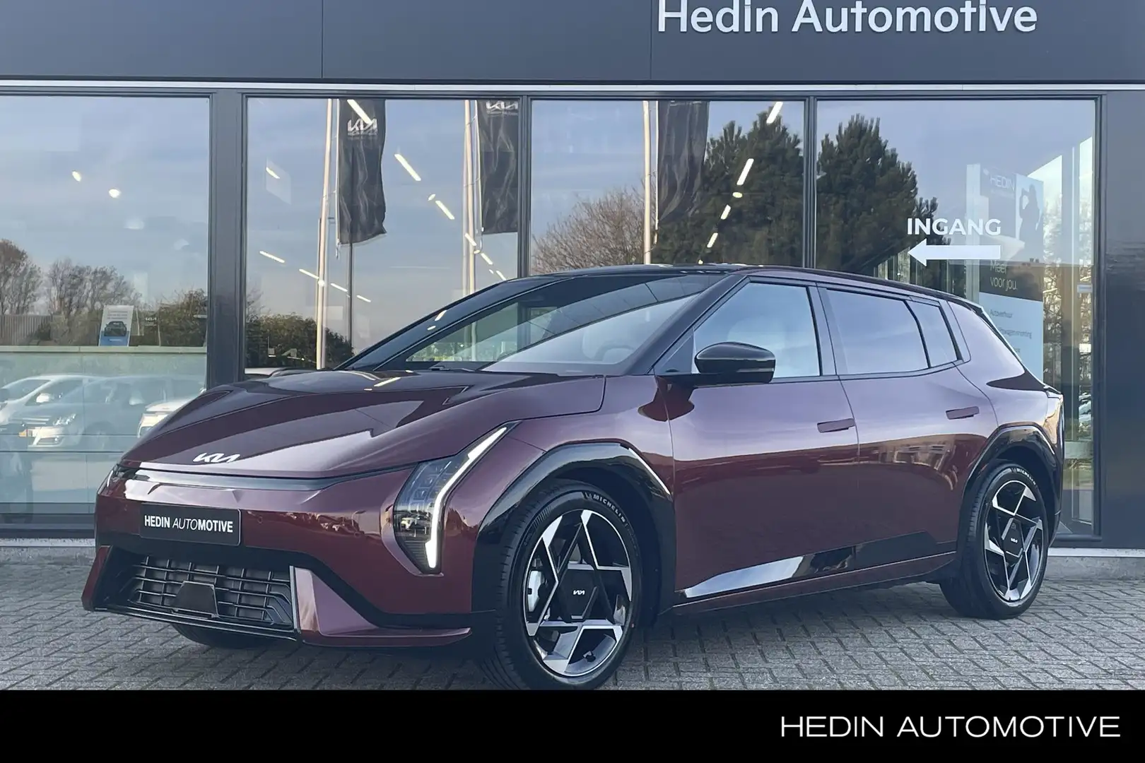 Kia EV4 GT-Line 81.4 kWh | Direct leverbaar | Panoramadak Rood - 1