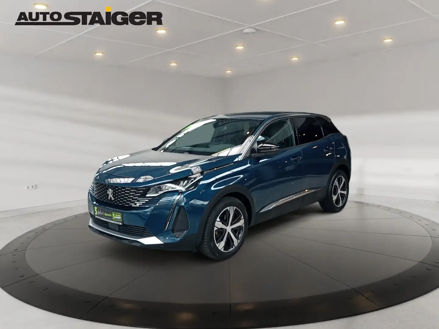 Peugeot 3008 Allure Pack 130 *LED*Navi*SHZ*Klimaaut* Bleu - 2
