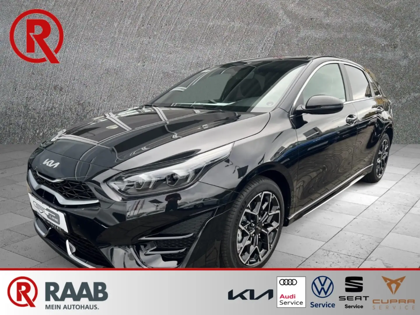 Kia Ceed / cee'd GT Line 1.5 T-GDI Keyless JBL Soundsystem PDCv+h R Schwarz - 1