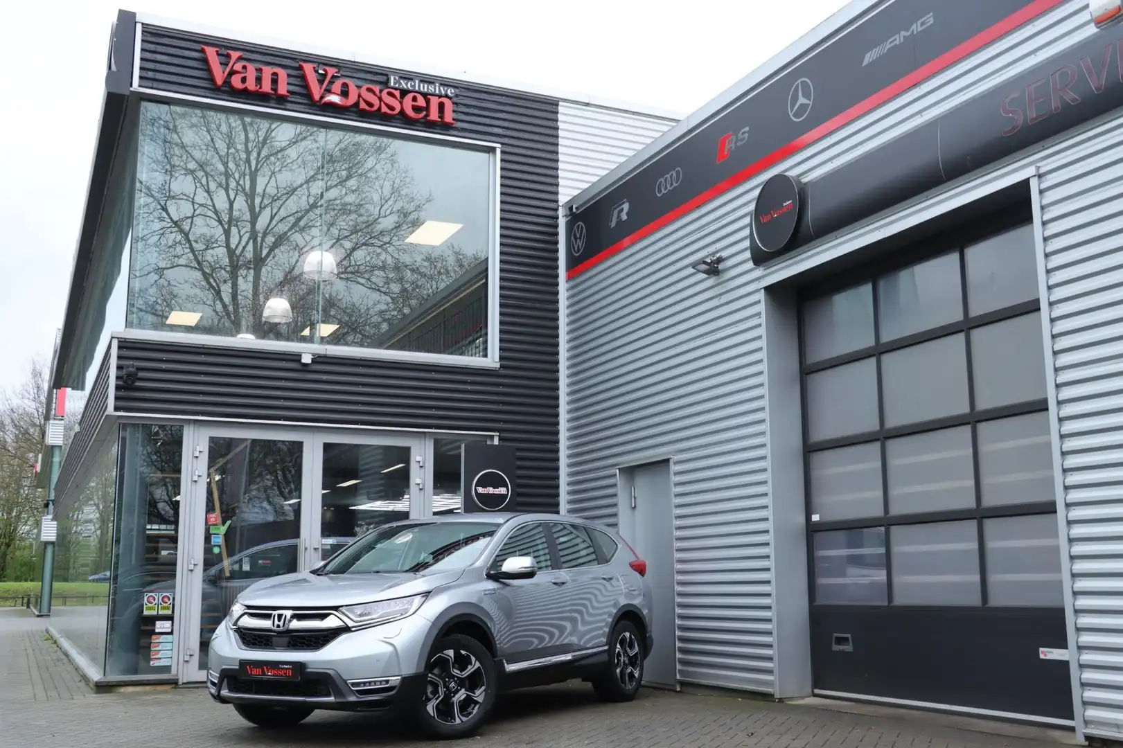 Honda CR-V 2.0 Hybrid Elegance|4WD|Camera|Trekhaak|184PK|DAB+ Grey - 2