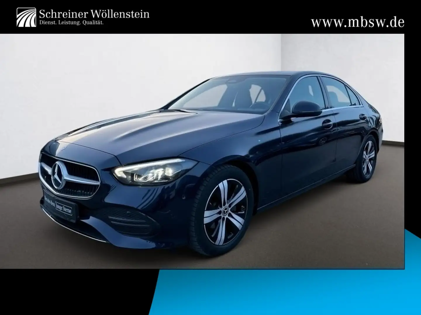 Mercedes-Benz C 180 Avantgarde*MBUX*AR*RKam*LED*CarPlay*Ambi+* Azul - 1