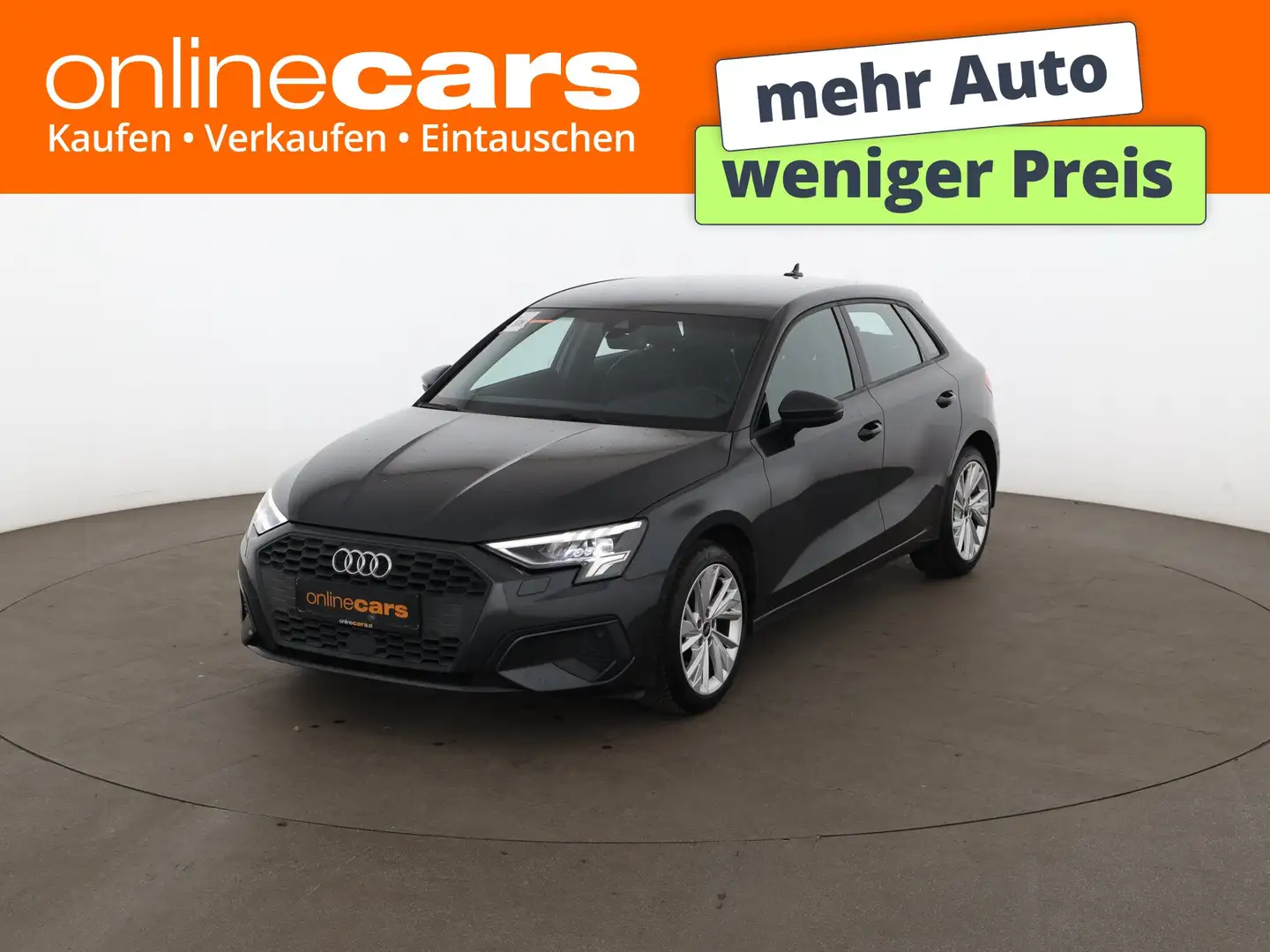 Audi A3 SB 35 TFSI Aut LED RADAR LEDER NAVI SITZHZG Grau - 1