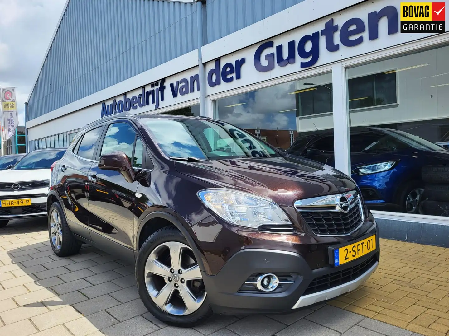 Opel Mokka 1.4 T Cosmo / Airco / Trekhaak / Cruise Contol / Bruin - 1