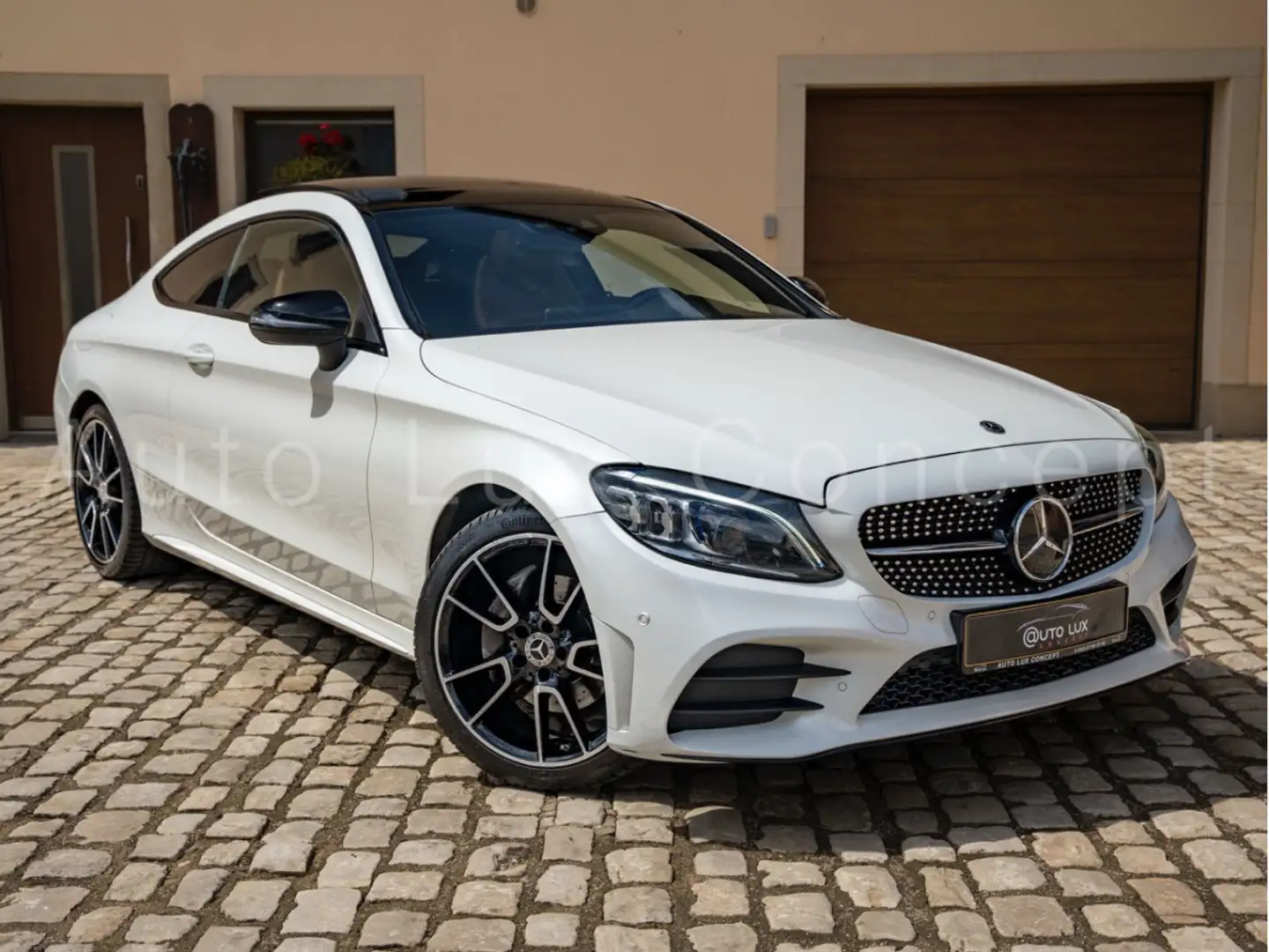 Mercedes-Benz C 220 d 4MATIC Coupé AMG/MULTIBEAM/Kamera/Standheizung Blanc - 2
