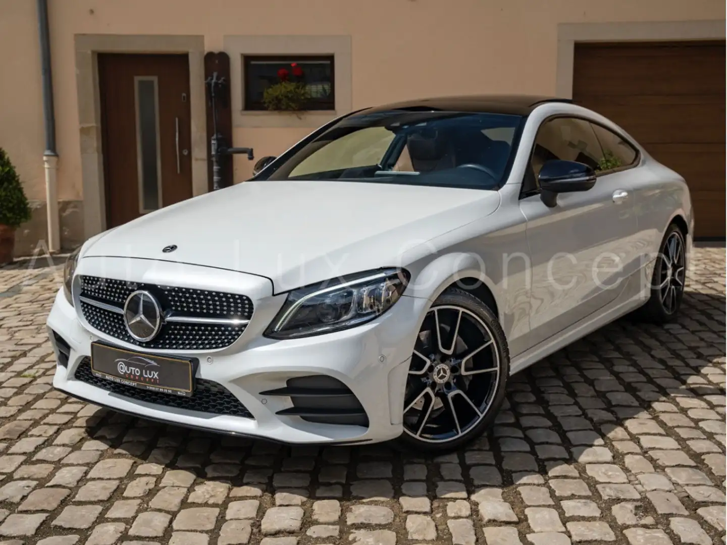 Mercedes-Benz C 220 d 4MATIC Coupé AMG/MULTIBEAM/Kamera/Standheizung Blanc - 1