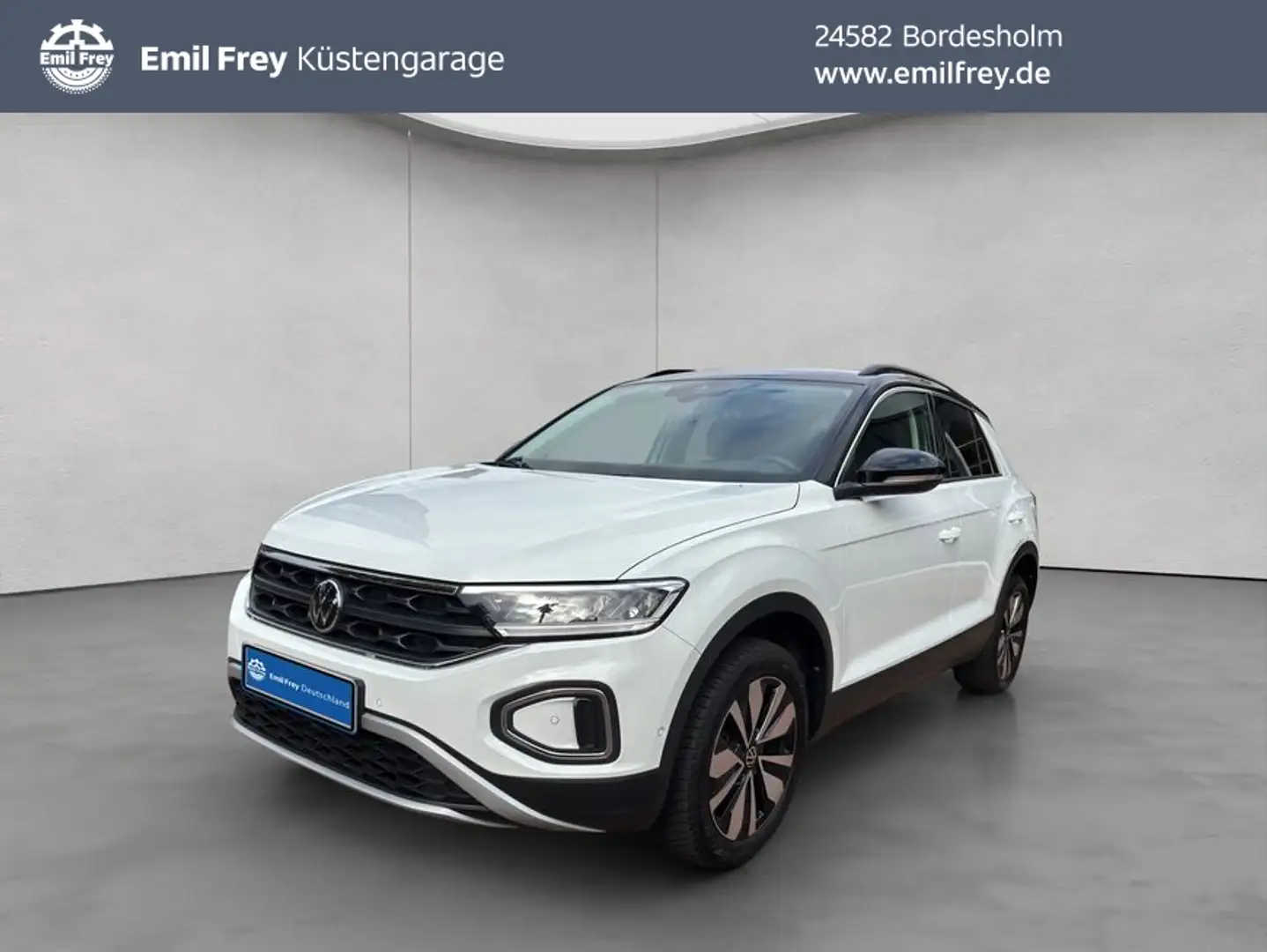 Volkswagen T-Roc Move 1.0 TSI AHK/Navi/Standheizung Weiß - 1