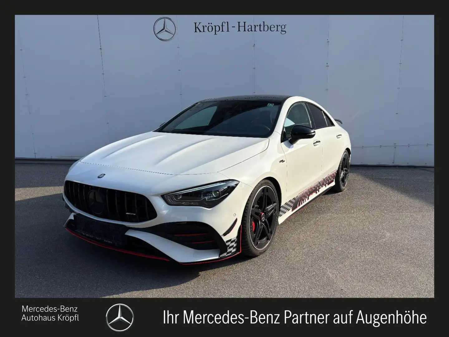 Mercedes-Benz CLA 35 AMG AMG CLA 35 4MATIC Coupé AMG KeyGo PTS Weiß - 1