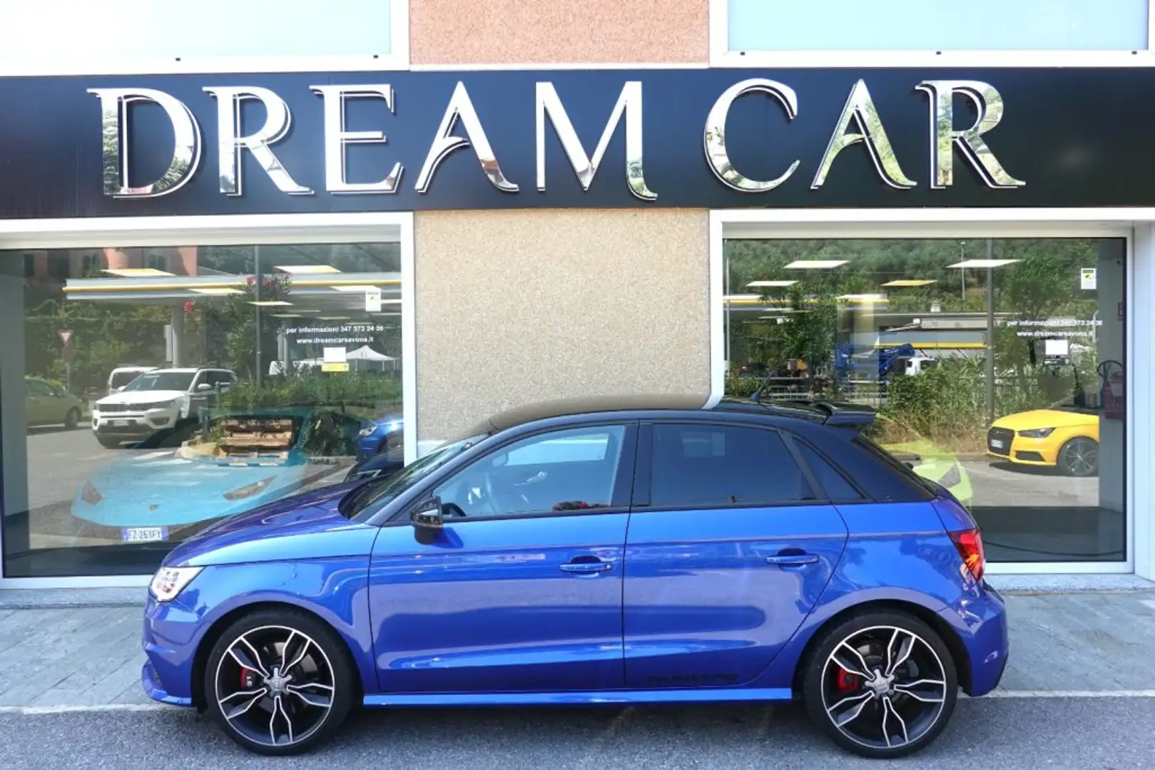 Audi S1 SPB 2.0 TFSI quattro 231CV PACCHETTO QUATTRO-BOSE Modrá - 2