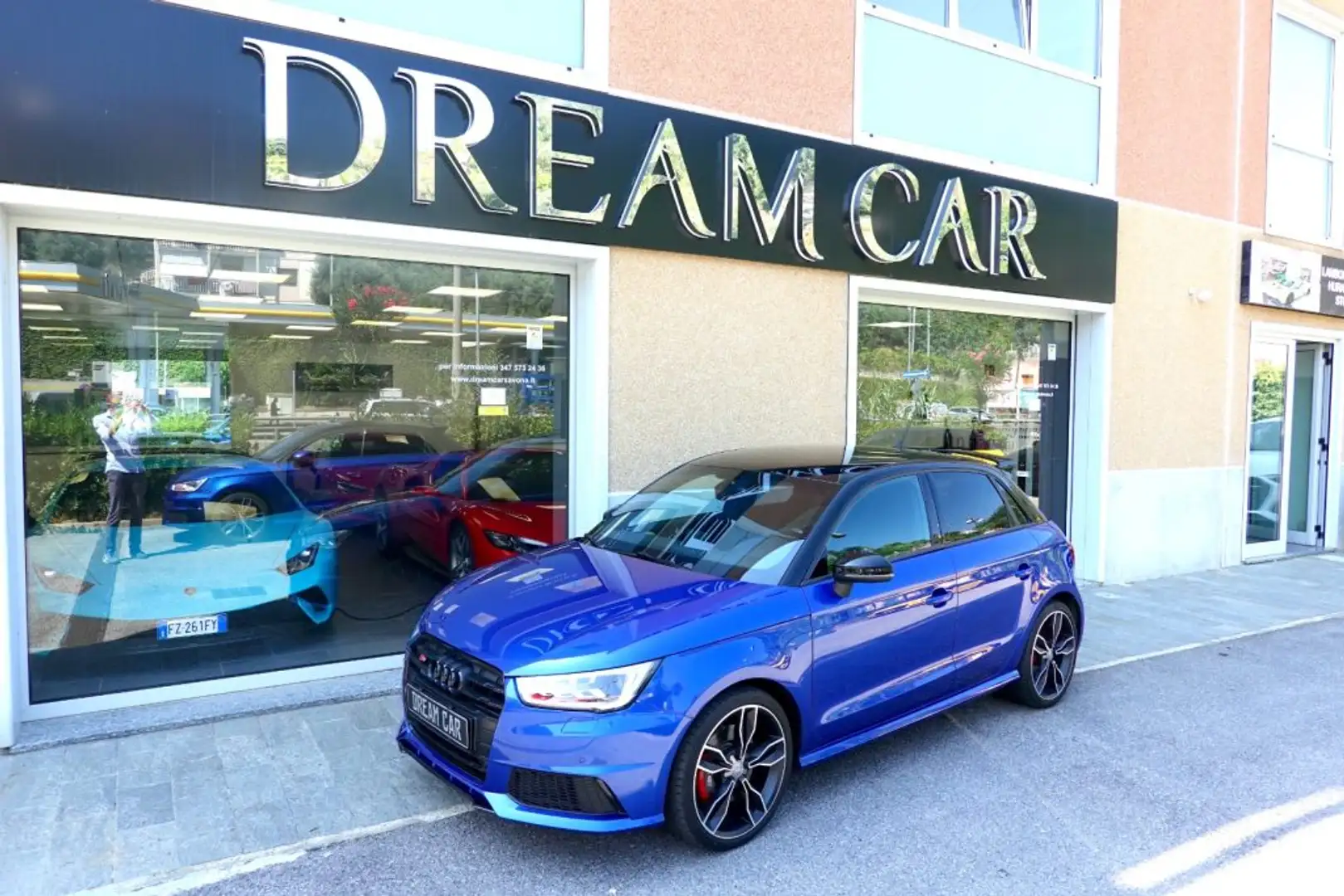 Audi S1 SPB 2.0 TFSI quattro 231CV PACCHETTO QUATTRO-BOSE Modrá - 1