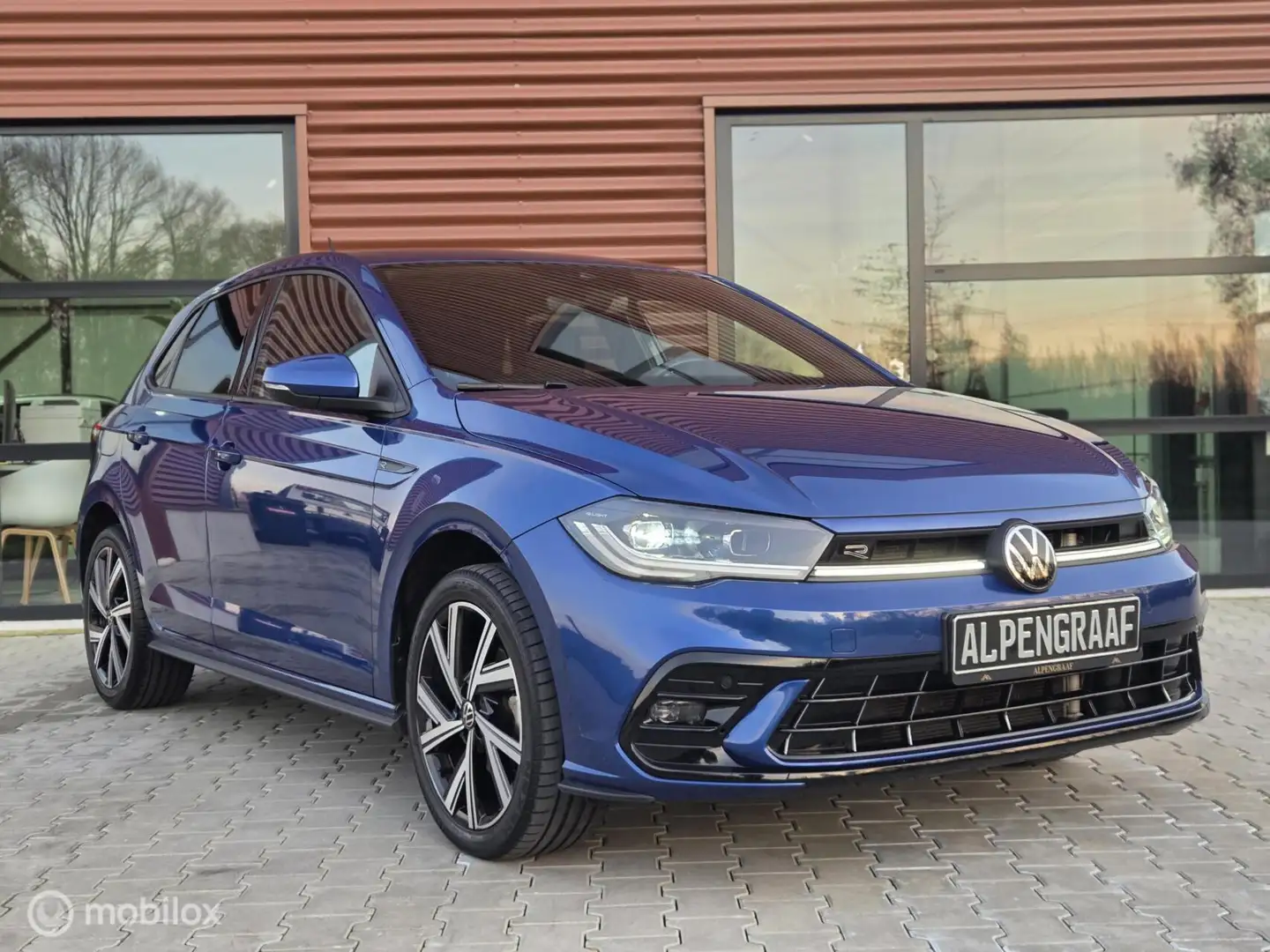 Volkswagen Polo 1.0 TSI R-Line DSG |Matrix|Carplay|Led|Camera|Navi Blauw - 2
