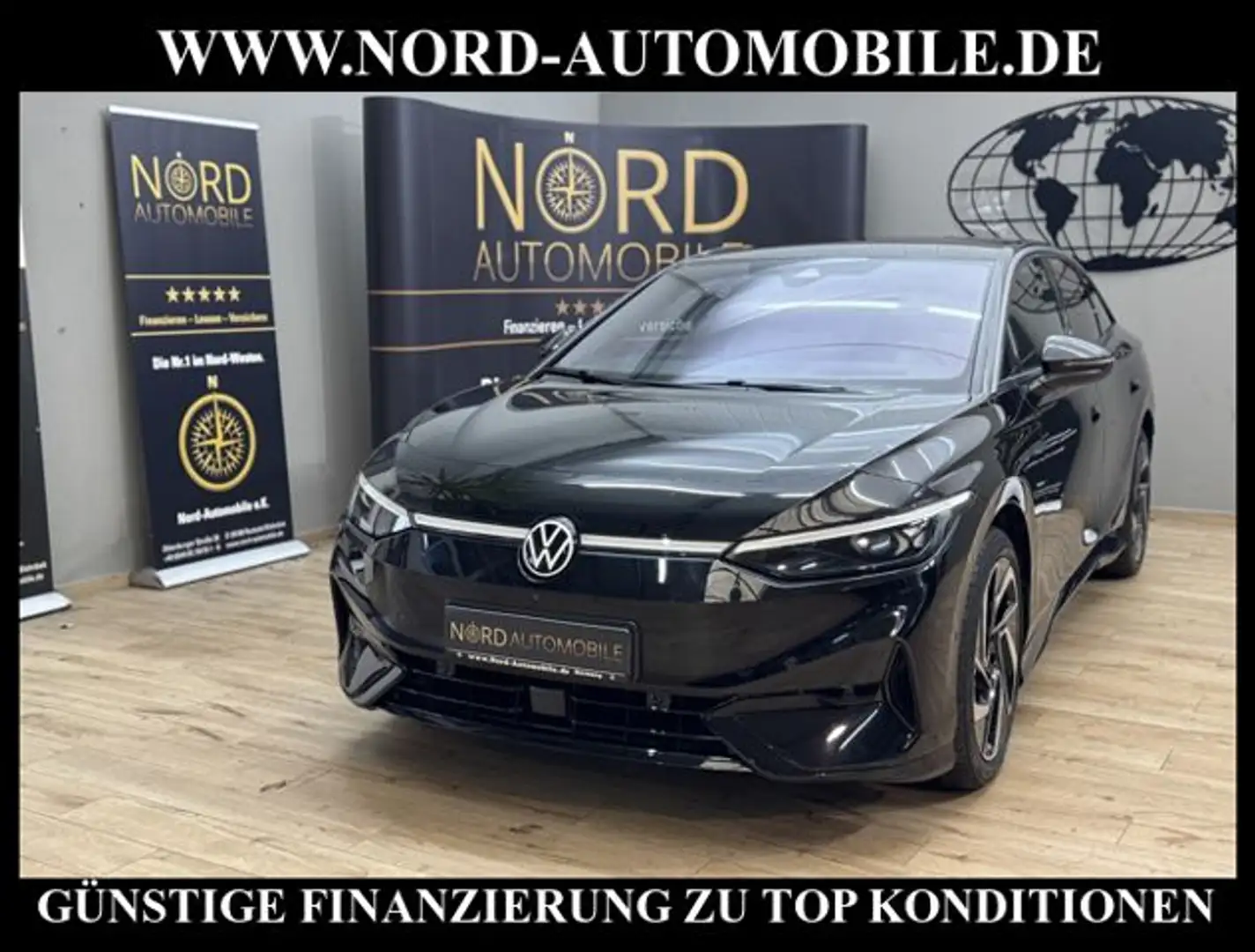 Volkswagen ID.7 Pro HeadUp/Matrix/AreaView/20/Teilleder Noir - 1