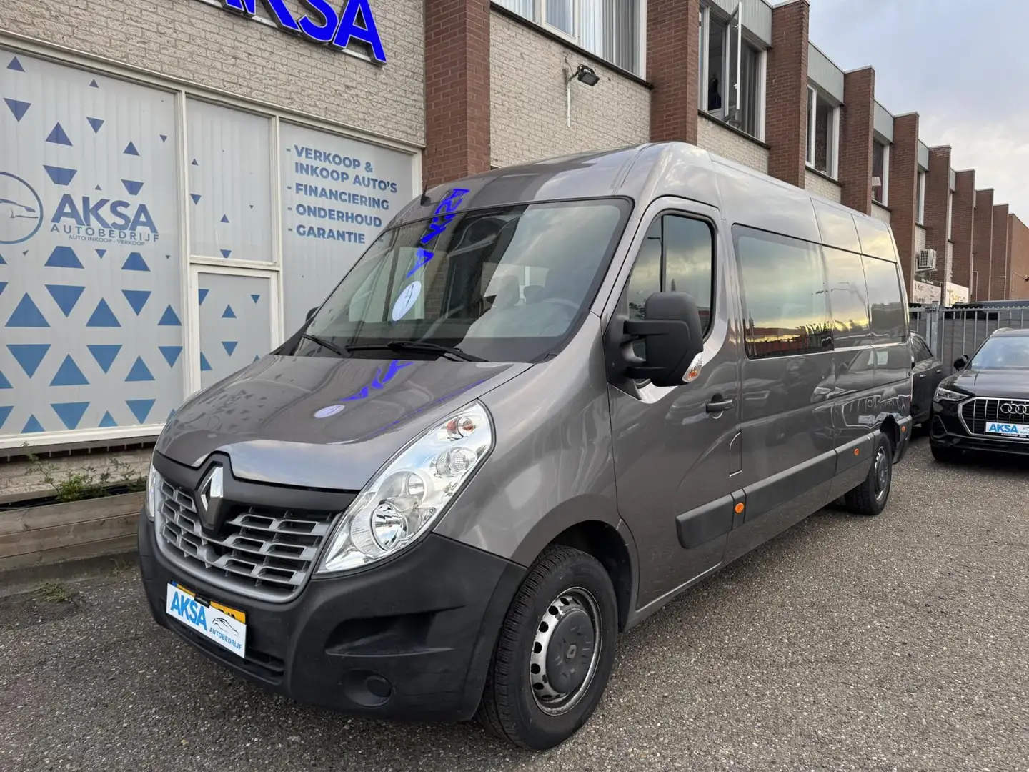 Renault Master bestel T35 2.3 dCi L3H2 Energy Dubbel Cabine Garan Gris - 1