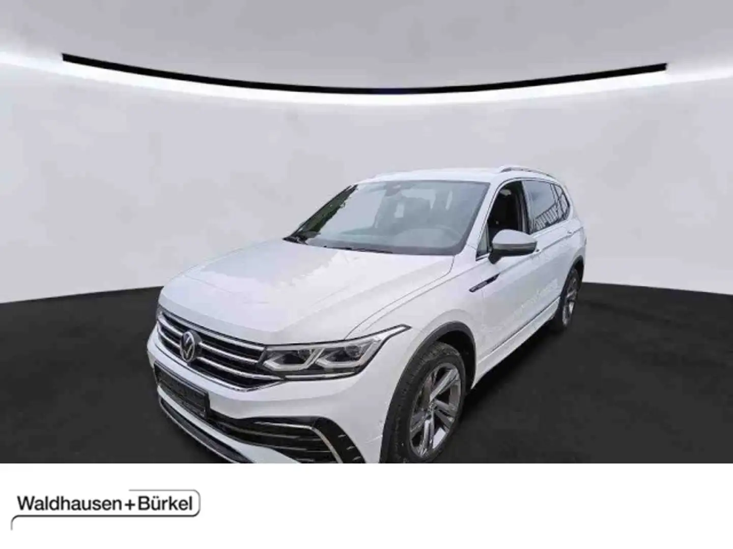 Volkswagen Tiguan Allspace 2.0 TDI DSG 4Motion R-Line Klima Navi Weiß - 1
