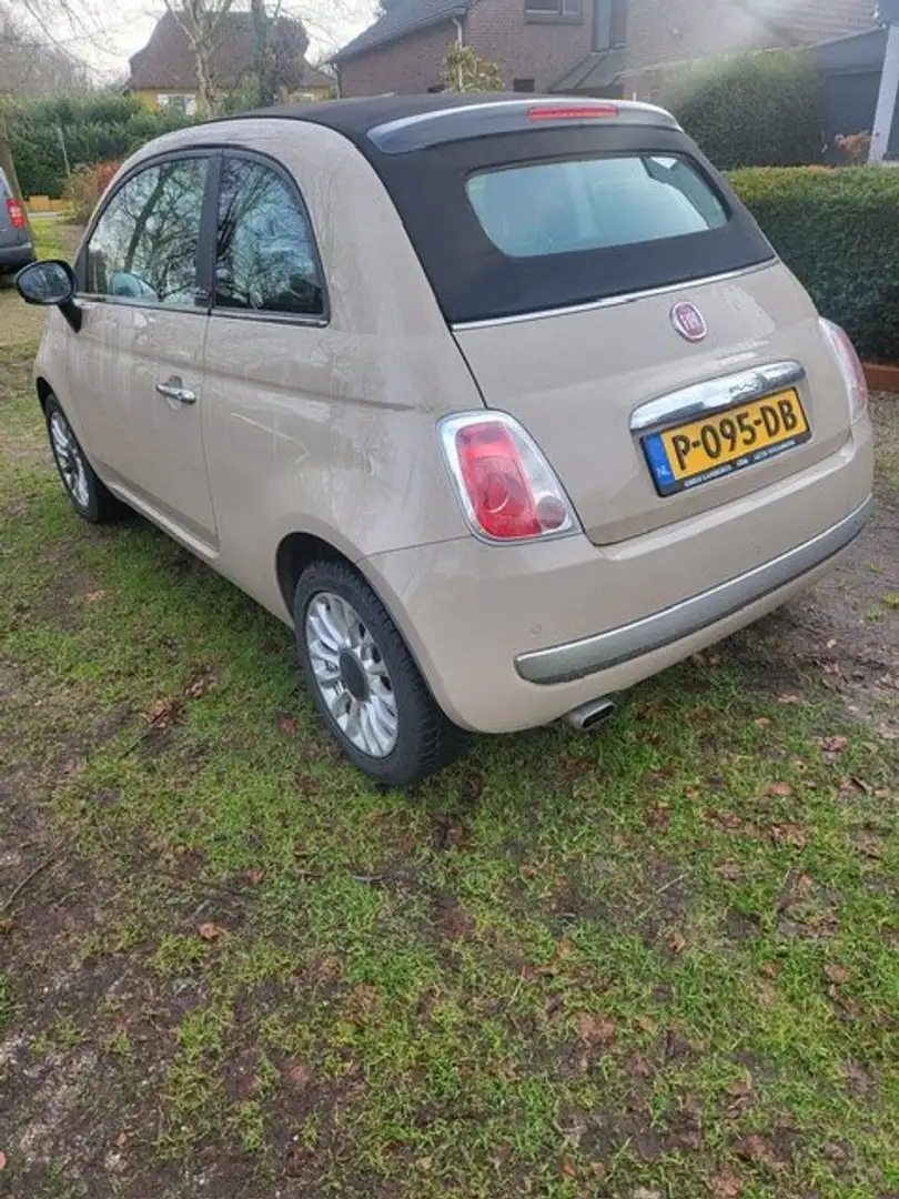 Fiat 500C 1.2 Popstar cappuccino Beige - 2