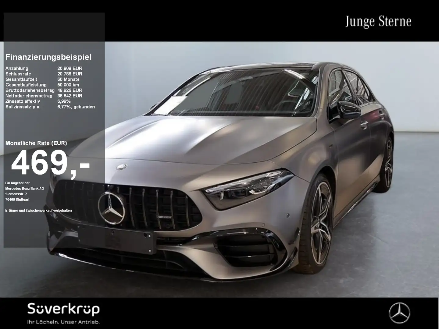 Mercedes-Benz A 45 AMG A 45 S AMG 4M+ // NIGHT BURM PREMIUM AERO SPUR Gris - 1
