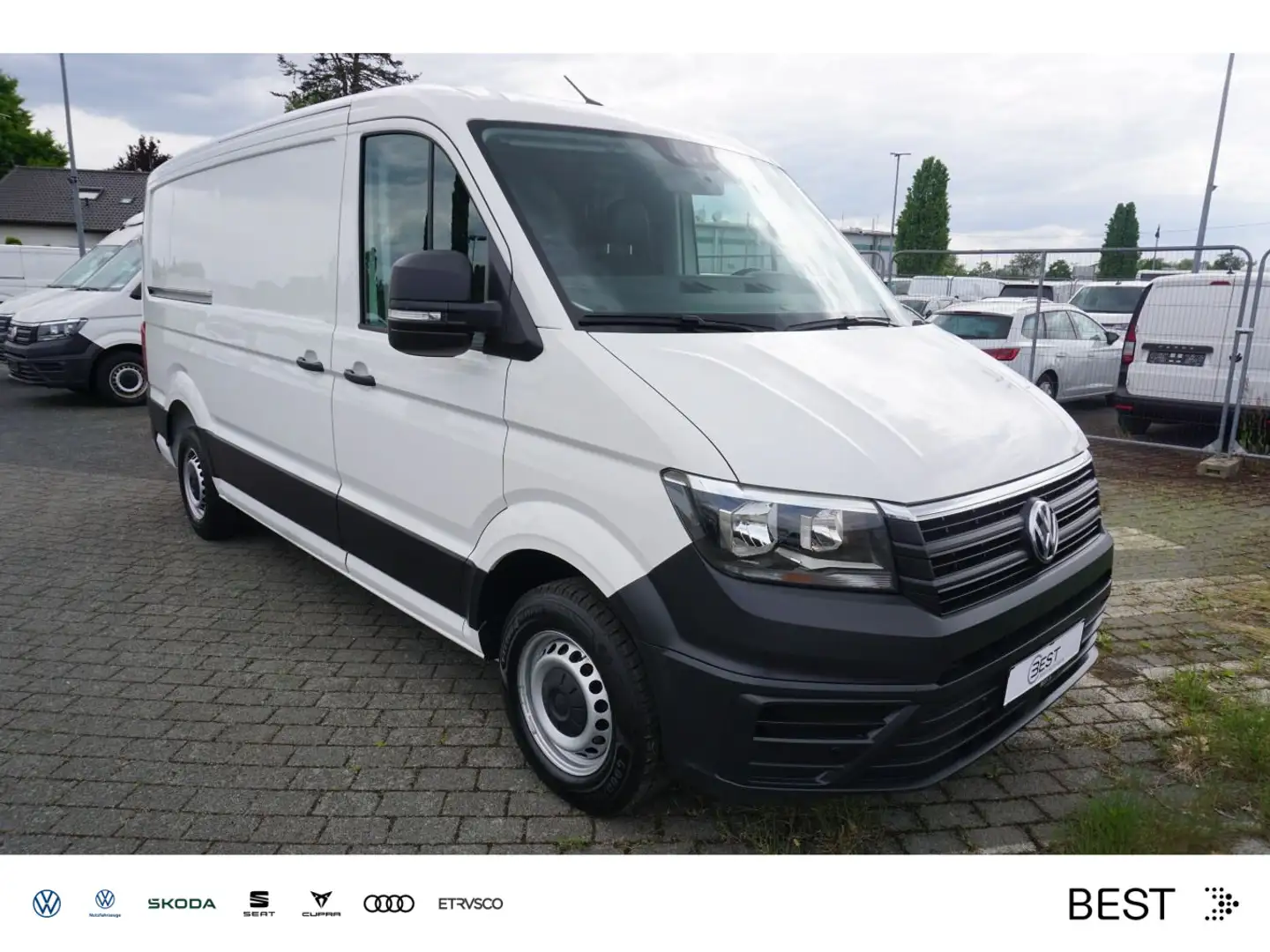 Volkswagen Crafter 30 Kasten 2.0 TDI KLIMA*GJR*AHK* Blanc - 1