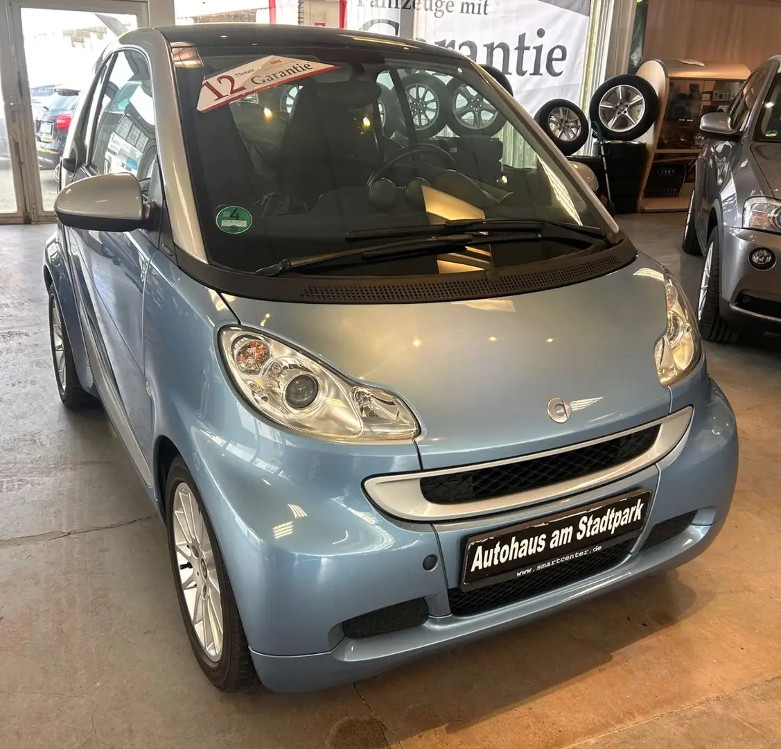 smart forTwo Passion Automatik-Panorama-Garantie Blau - 2