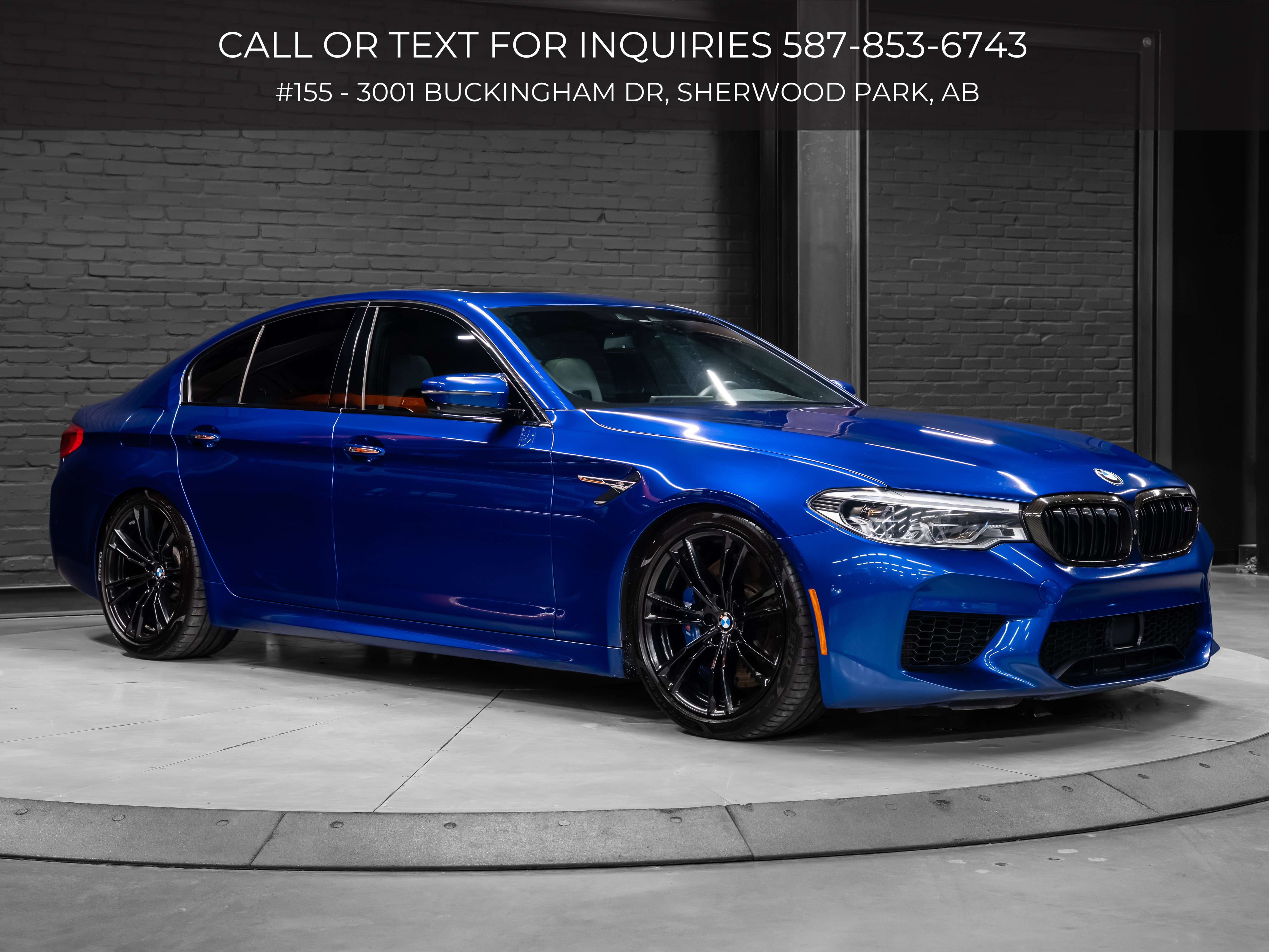 2018 BMW M5 Sedan