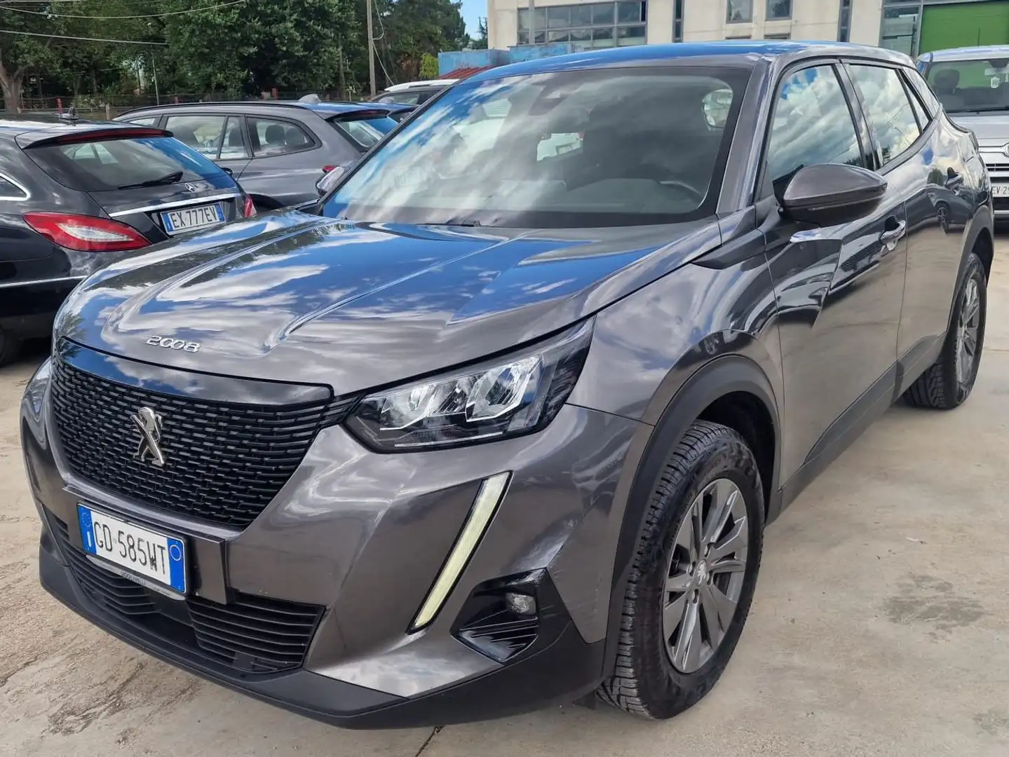 Peugeot 2008 2008 II 2020 1.5 bluehdi Allure UNICO PROPRIETARIO Grigio - 2