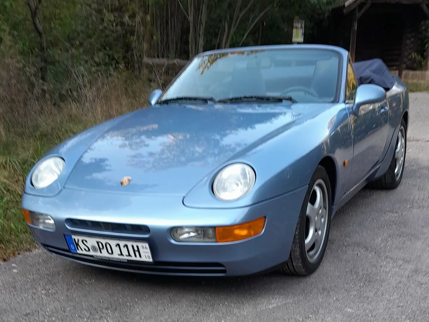 Porsche 968 968 Cabriolet Blue - 2