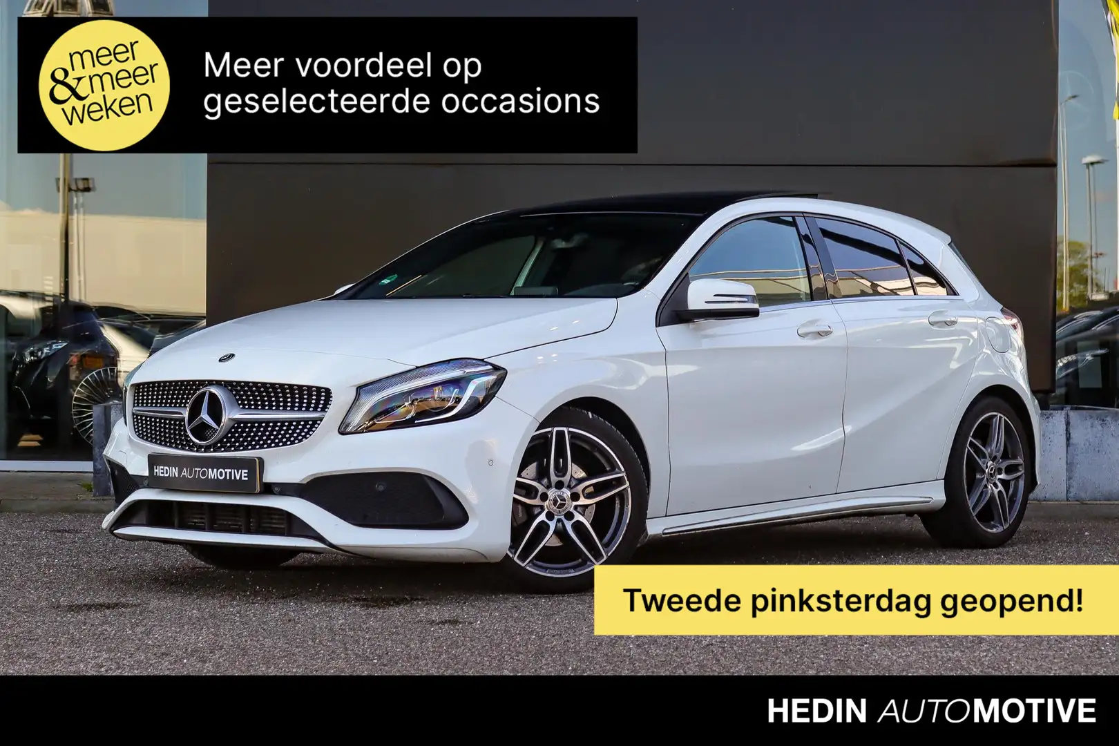 Mercedes-Benz A 160 A Automaat AMG Line | Ambition Pakkket | Panoramad Bianco - 1