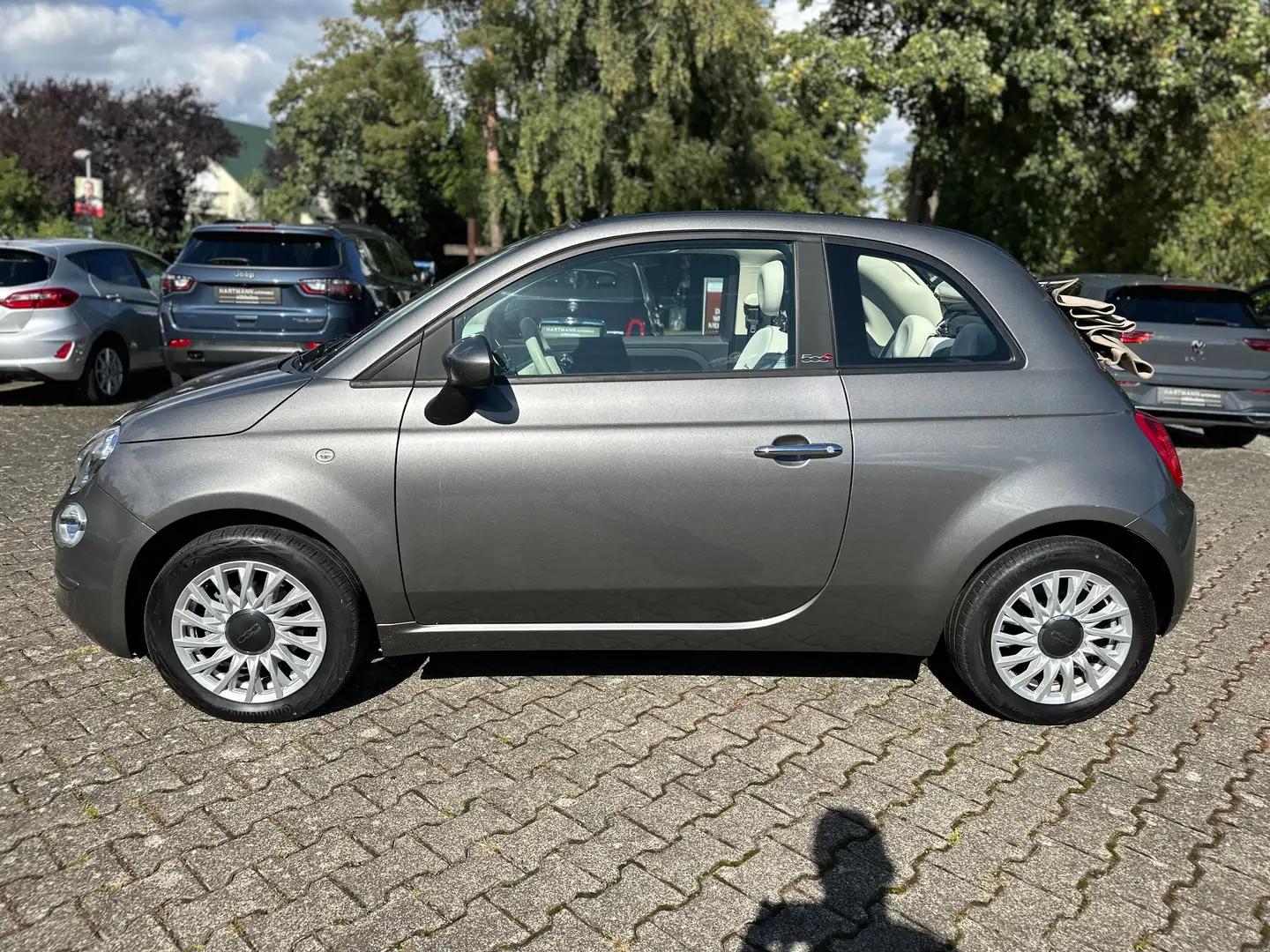 Fiat 500C 1.0 Mild-Hybrid Lounge CarPlay/Pdc/Klima/SichtPak Grigio - 2