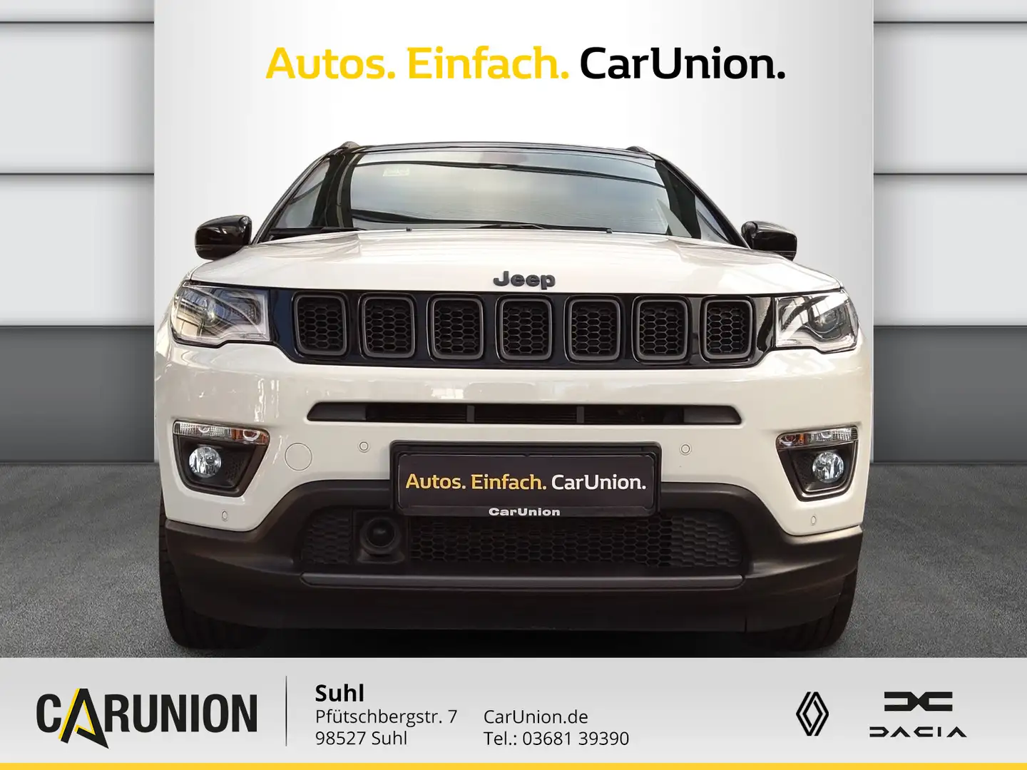 Jeep Compass 1.3 Plug-In Hybrid S ~Park+Winter Paket~ Weiß - 2