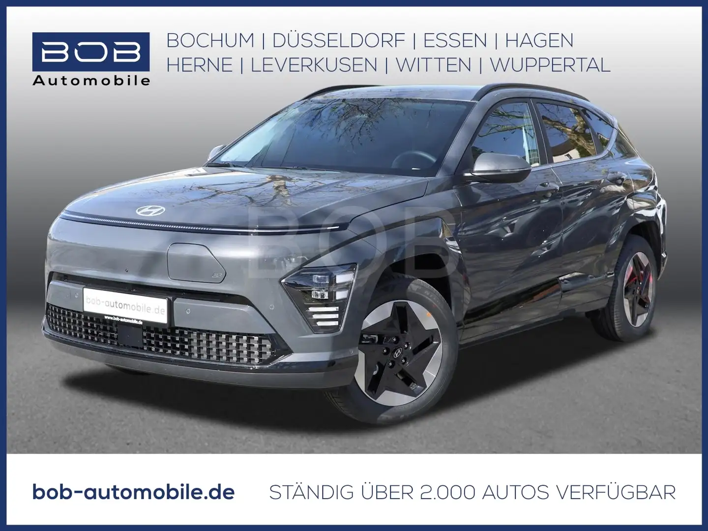 Hyundai KONA SX2 EV 65,4kWh 2WD Assistenz-Paket eHeck Grau - 1