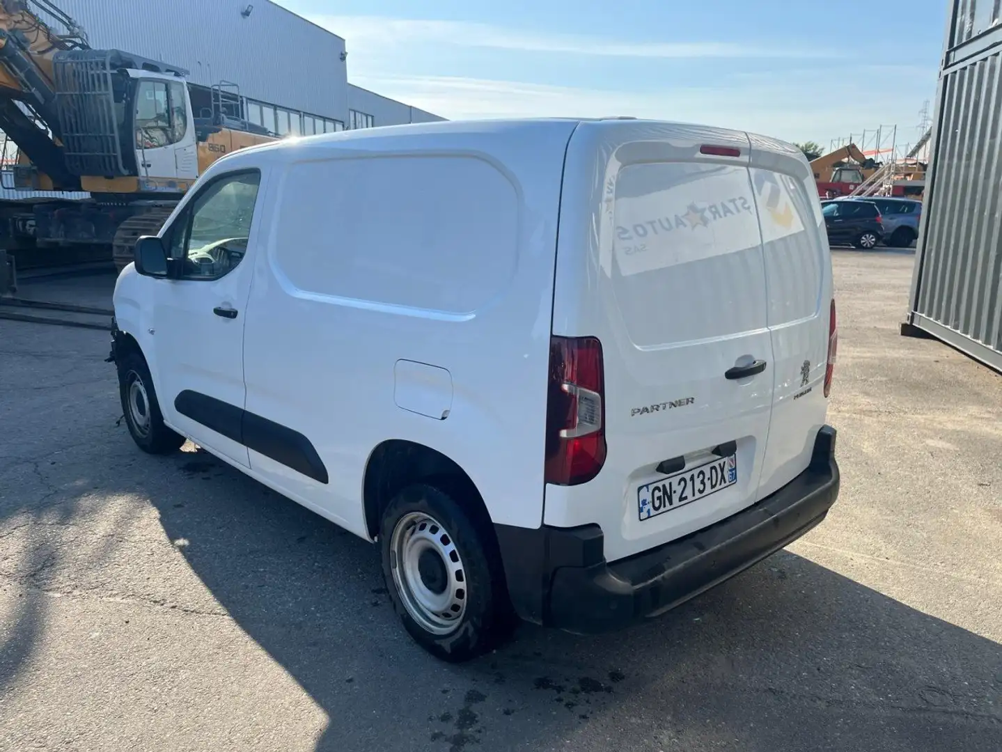 Peugeot Partner PARTNER 1.5 BLUEHDI Blanc - 2