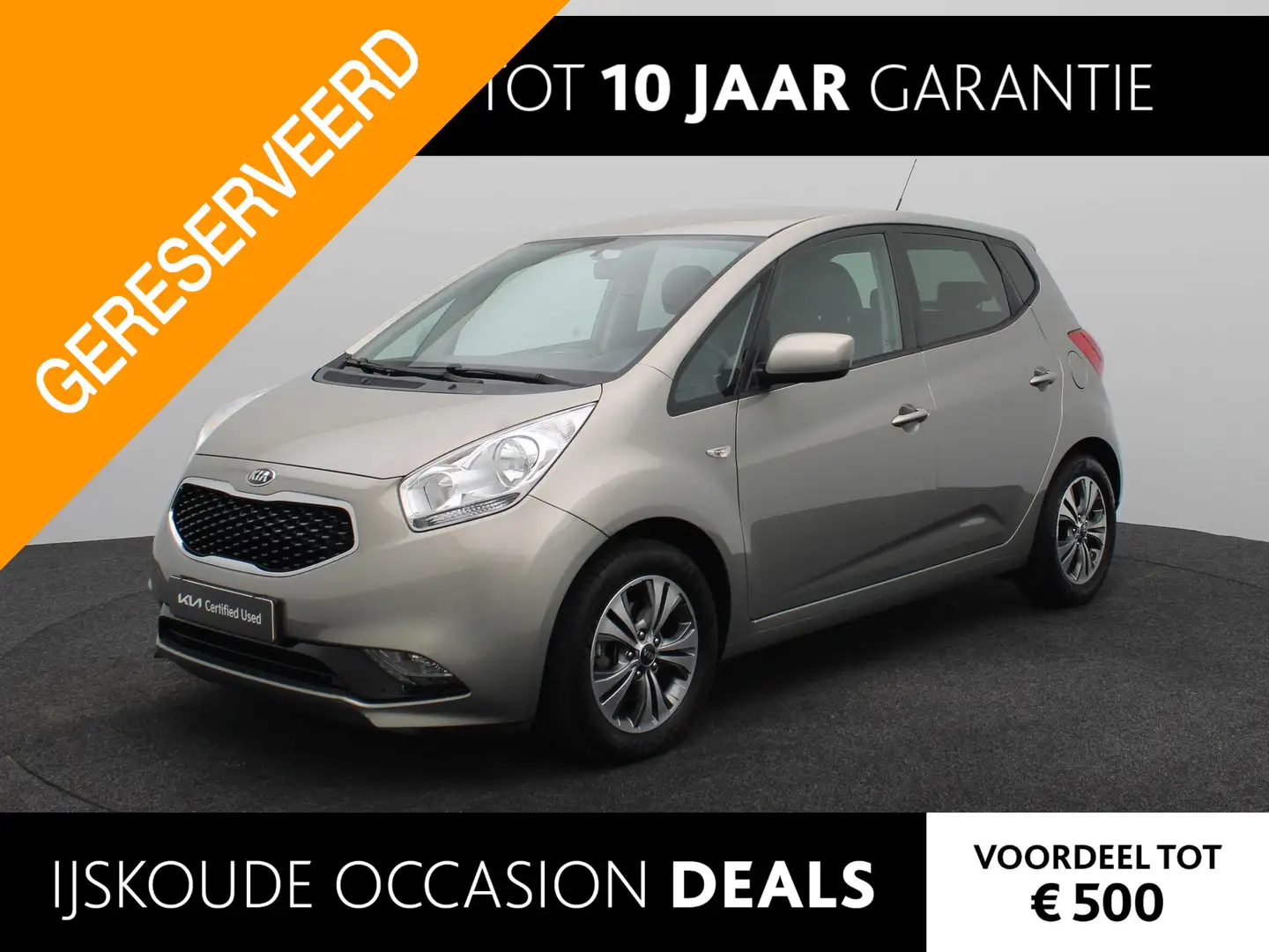 Kia Venga 1.4 CVVT DynamicPLusLine Navi | Camera | Airco | C Gris - 1