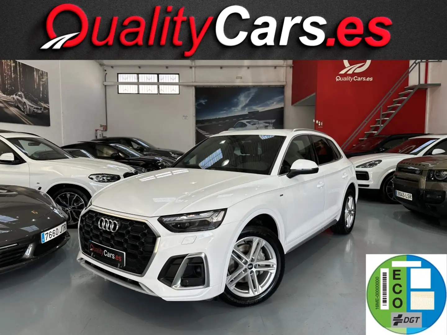 Audi Q5 40 TDI quattro-ultra S line S tronic 150kW Wit - 1