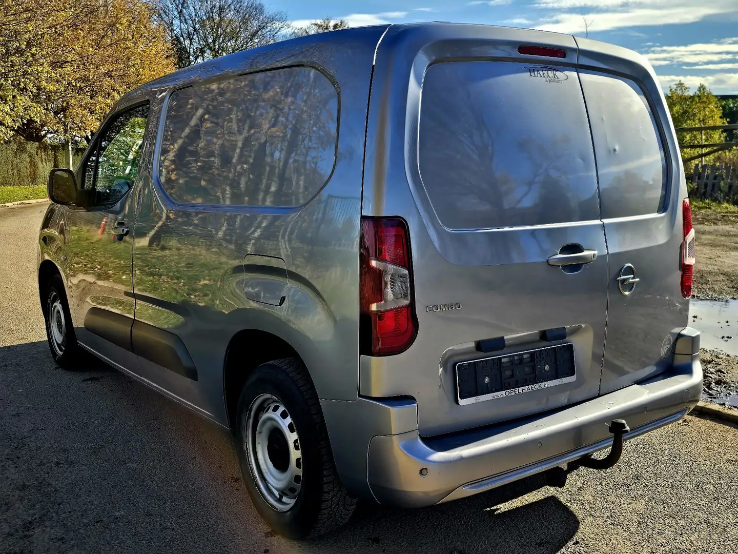 Peugeot Partner Opel Combo 1.5HDi * 3 places * Airco * Garantie * Grijs - 2