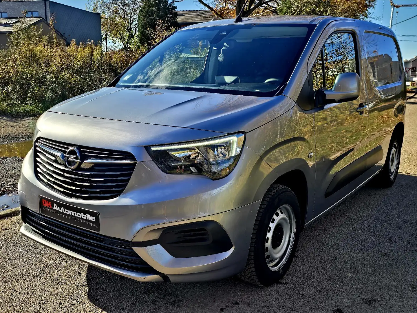 Peugeot Partner Opel Combo 1.5HDi * 3 places * Airco * Garantie * Grijs - 1