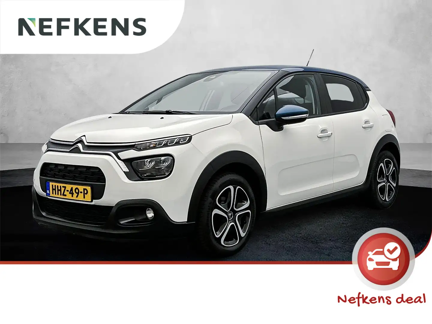 Citroen C3 Feel 83 pk | Navigatie | Parkeersensoren Achter | Bianco - 1