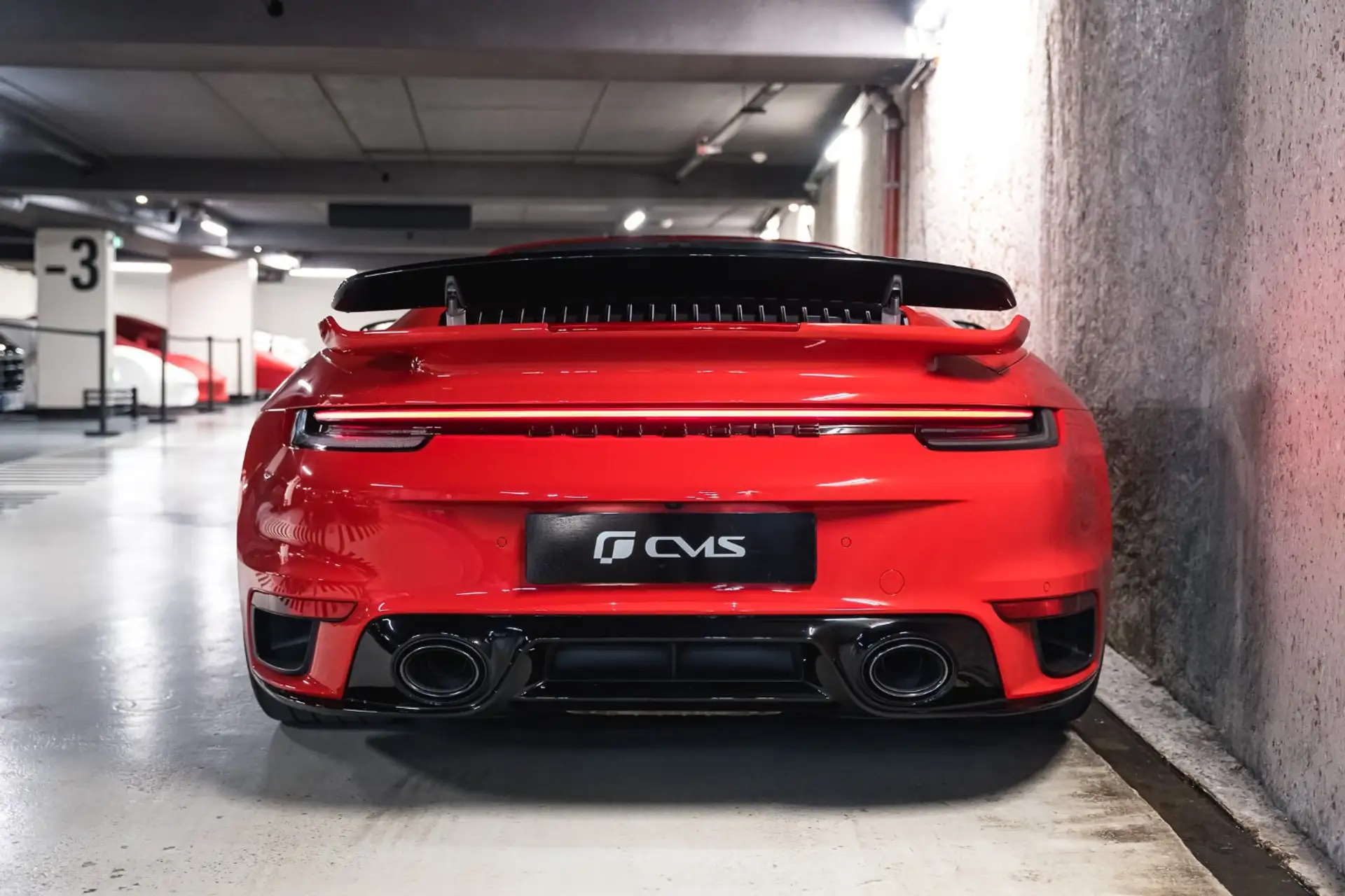 포르쉐 911 Turbo S Cabriolet 2021 빨강 사진 5