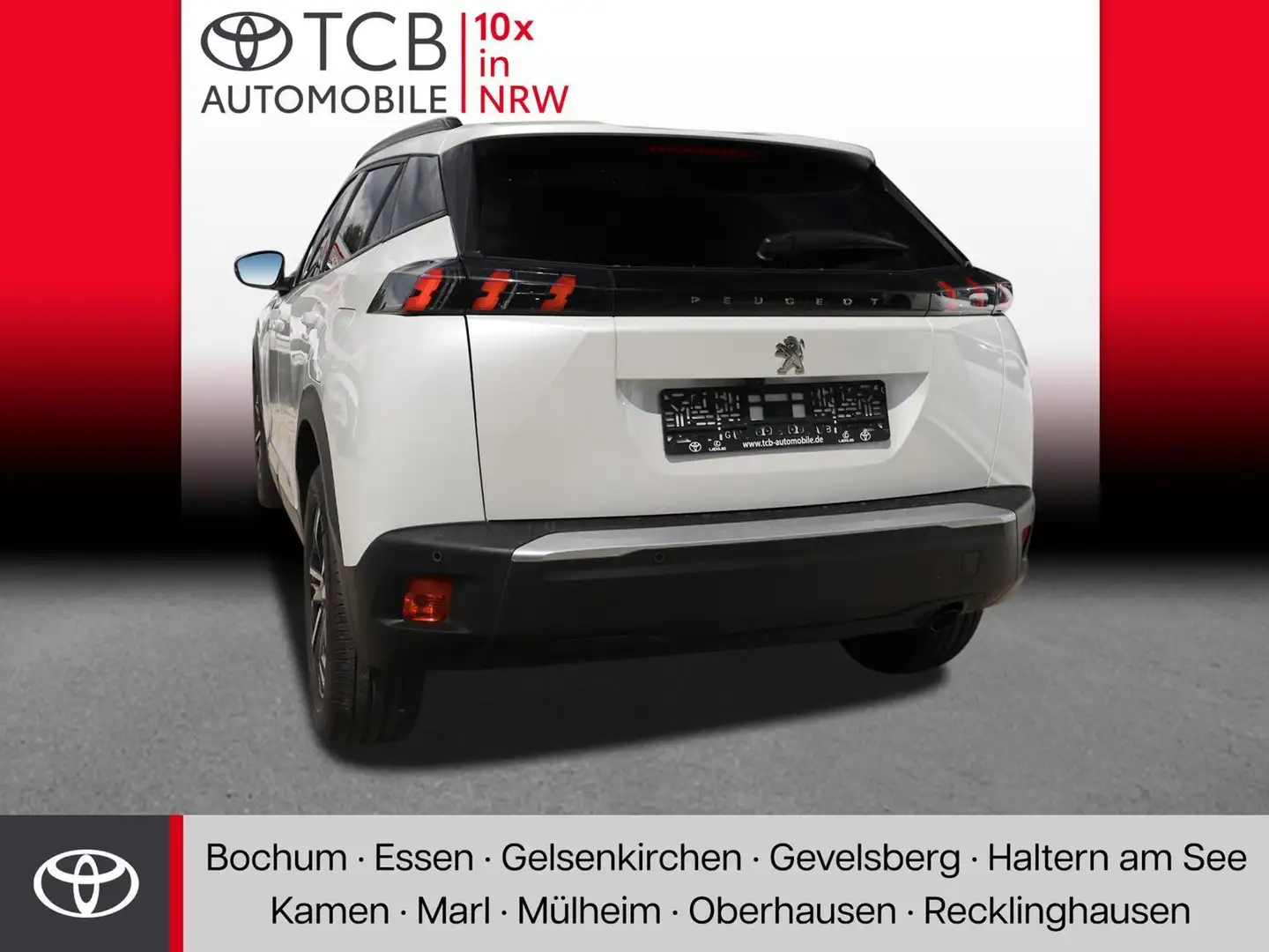 Peugeot 2008 1.2 PureTech 100 Allure PDC KLIMA LM-Felgen Blanc - 2