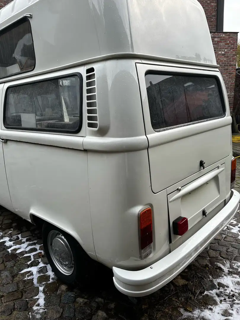 Volkswagen T2 VW T2b HIGHROOF | FOODTRUCK / CAMPER (BIEDEN) Blanc - 2