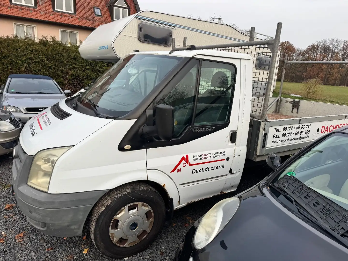 Ford Transit Pritsche !!! Getriebeschaden !!! Weiß - 2