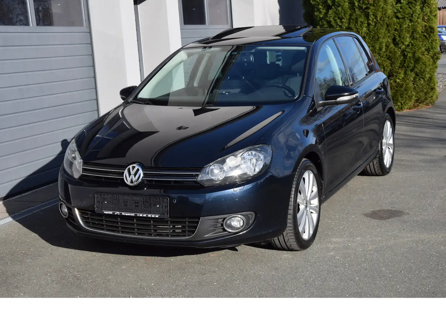 Volkswagen Golf VI 1,4 TSI Style el.GSHD Klimaauto. ALU SHZ Blauw - 1